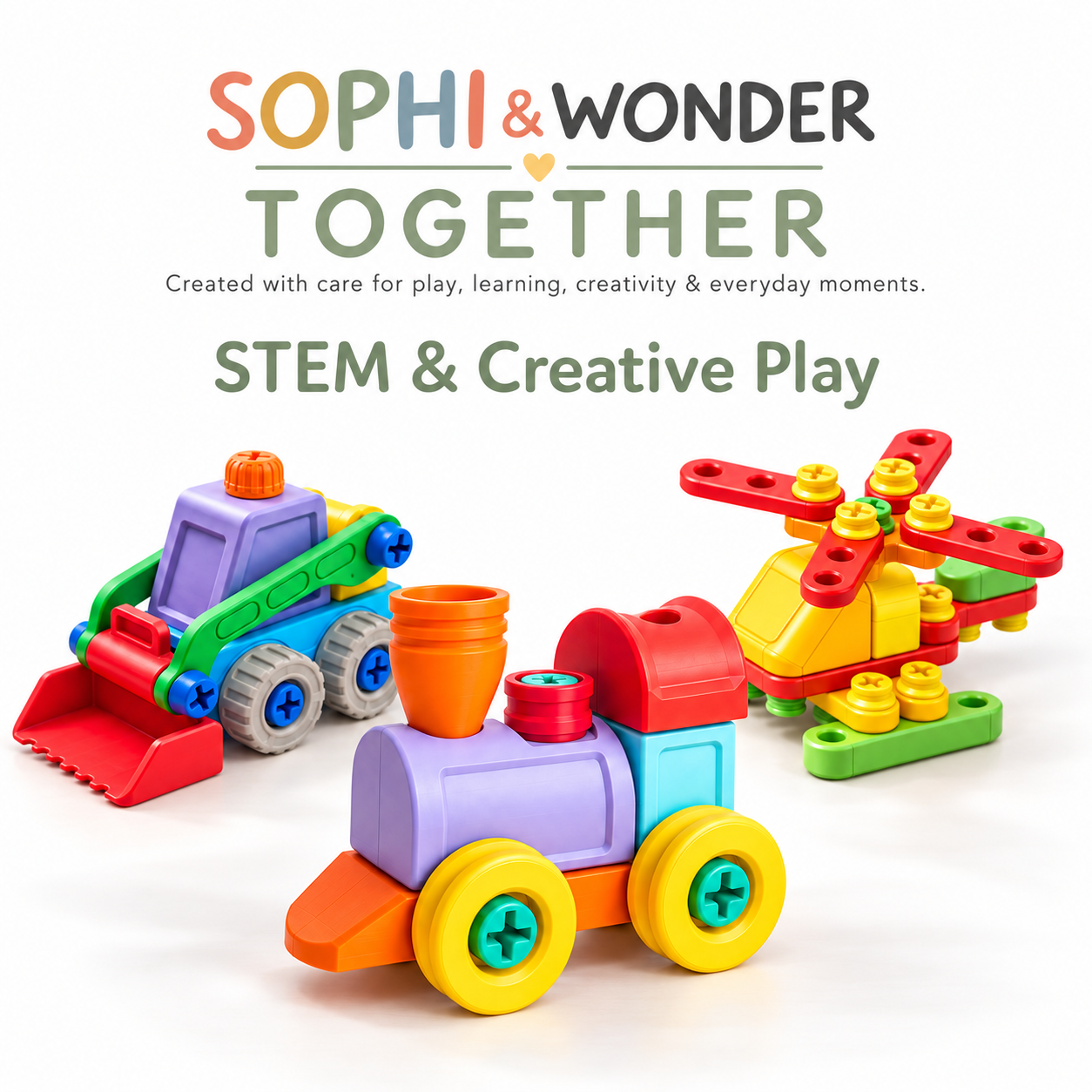 Sophi & Wonder Together — STEM & Creative Play